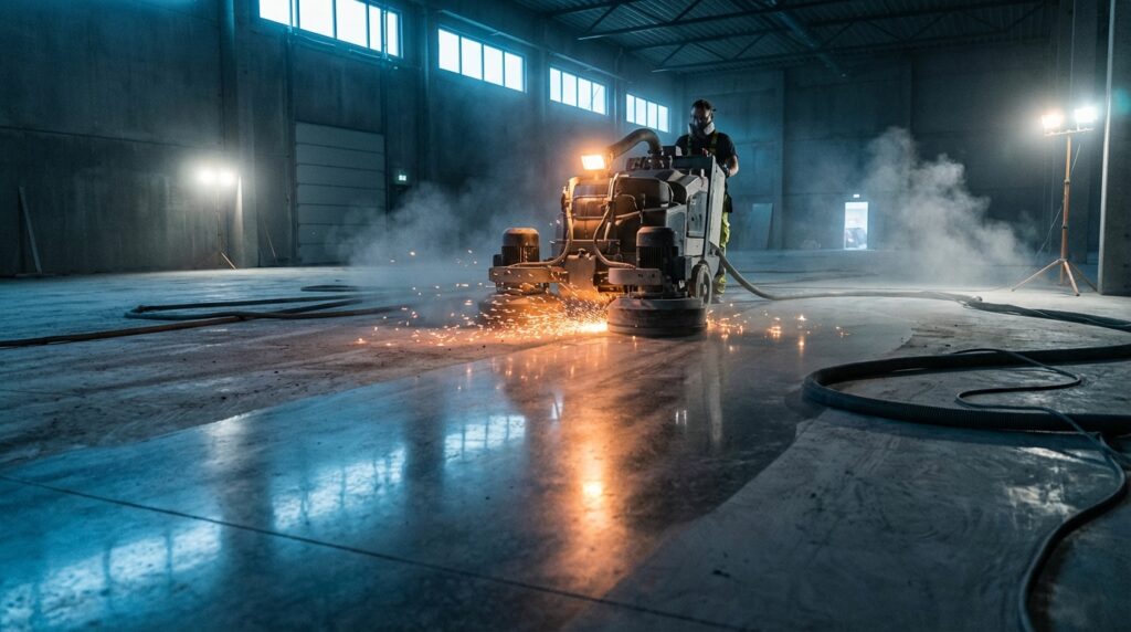 бетонная стяжка пола